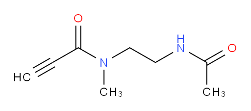 N-(2-acetamidoethyl)-N-methylprop-2-ynamide