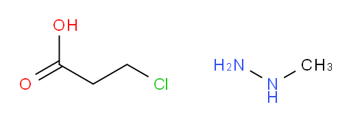 methylhydrazine 3-chloropropanoate