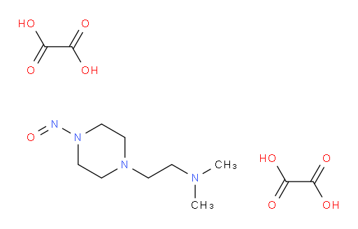 N,N-dimethyl-2-(4-nitrosopiperazin-1-yl)ethanamine dioxalate