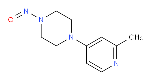 1-(2-methylpyridin-4-yl)-4-nitrosopiperazine
