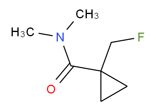 1-(fluoromethyl)-N,N-dimethylcyclopropane-1-carboxamide