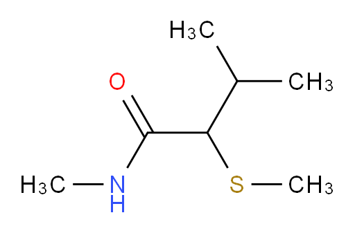 N,3-dimethyl-2-(methylsulfanyl)butanamide