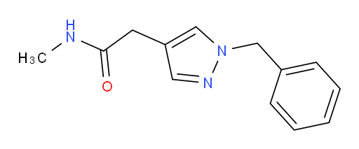 2-(1-benzyl-1H-pyrazol-4-yl)-N-methylacetamide