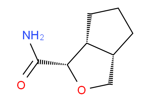 rac-(1R,3aR,6aS)-hexahydro-1H-cyclopenta[c]furan-1-carboxamide