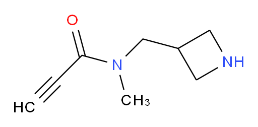 N-[(azetidin-3-yl)methyl]-N-methylprop-2-ynamide