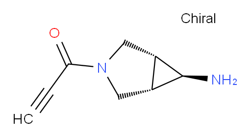 1-[(1R,5S,6R)-6-amino-3-azabicyclo[3.1.0]hexan-3-yl]prop-2-yn-1-one