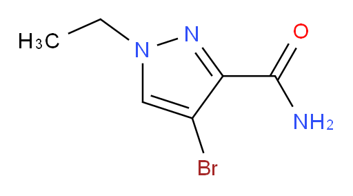 4-bromo-1-ethyl-1H-pyrazole-3-carboxamide