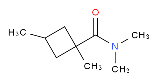 N,N,1,3-tetramethylcyclobutane-1-carboxamide