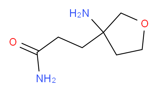 3-(3-aminooxolan-3-yl)propanamide