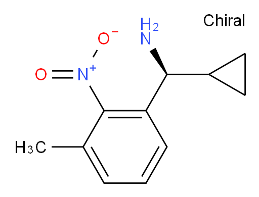(S)-cyclopropyl(3-methyl-2-nitrophenyl)methanamine