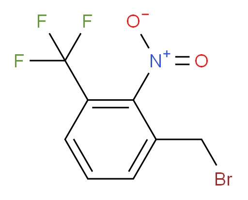 1-(bromomethyl)-2-nitro-3-(trifluoromethyl)benzene