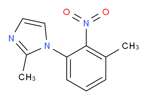 2-methyl-1-(3-methyl-2-nitrophenyl)-1H-imidazole