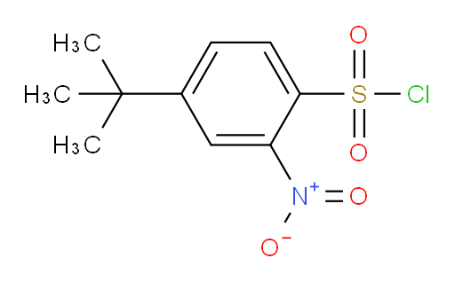 4-(tert-butyl)-2-nitrobenzene-1-sulfonyl chloride