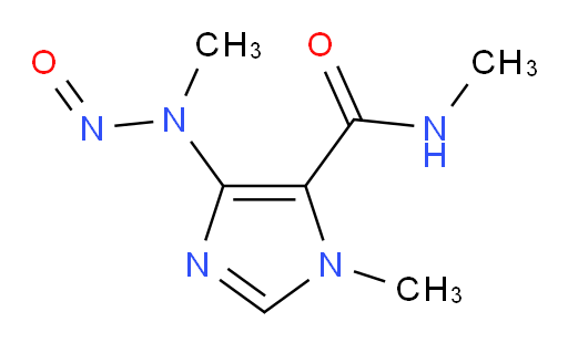 N,1-dimethyl-4-(methyl(nitroso)amino)-1H-imidazole-5-carboxamide