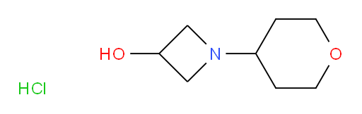 1-(tetrahydro-2H-pyran-4-yl)azetidin-3-ol hydrochloride