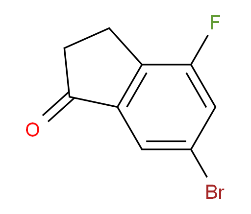 6-bromo-4-fluoro-2,3-dihydro-1H-inden-1-one