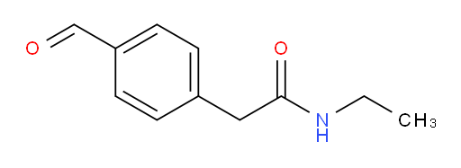 N-Ethyl-2-(4-formylphenyl)acetamide