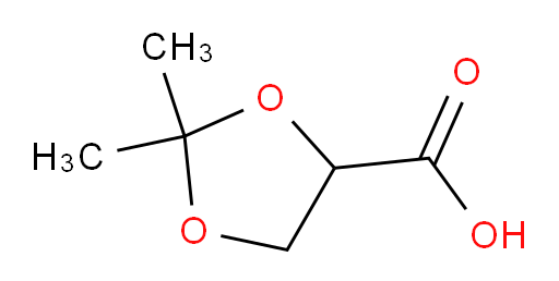 2,2-dimethyl-1,3-dioxolane-4-carboxylic acid