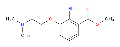 methyl 2-amino-3-(2-(dimethylamino)ethoxy)benzoate