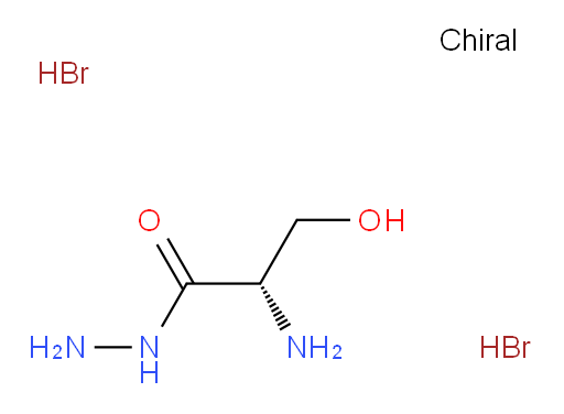 (S)-2-amino-3-hydroxypropanehydrazide dihydrobromide