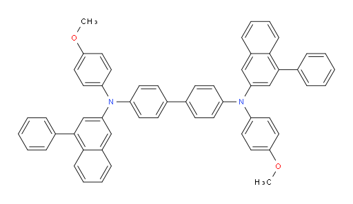 N4,N4'-bis(4-methoxyphenyl)-N4,N4'-bis(4-phenylnaphthalen-2-yl)-[1,1'-biphenyl]-4,4'-diamine