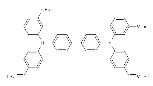 N4,N4'-di-m-tolyl-N4,N4'-bis(4-vinylphenyl)-[1,1'-biphenyl]-4,4'-diamine