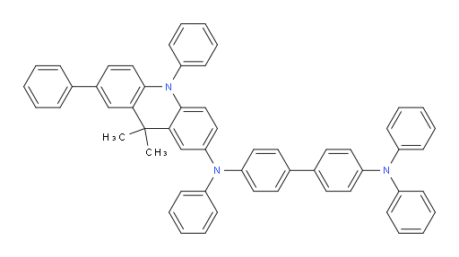 N4-(9,9-dimethyl-7,10-diphenyl-9,10-dihydroacridin-2-yl)-N4,N4',N4'-triphenyl-[1,1'-biphenyl]-4,4'-diamine