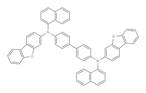 N4,N4'-bis(dibenzo[b,d]furan-3-yl)-N4,N4'-di(naphthalen-1-yl)-[1,1'-biphenyl]-4,4'-diamine