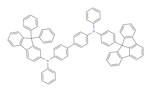N4-(4-(7bH-indeno[1,2,3-jk]fluoren-7b-yl)phenyl)-N4'-(9,9-diphenyl-9H-fluoren-2-yl)-N4,N4'-diphenyl-[1,1'-biphenyl]-4,4'-diamine