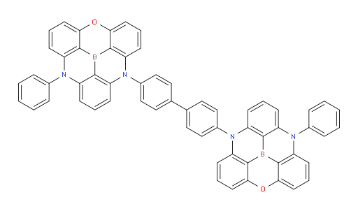 4-(8-phenyl-4-oxa-8,12-diaza-3a2-boradibenzo[cd,mn]pyren-12(8H)-yl)-4'-(12-phenyl-4-oxa-8,12-diaza-3a2-boradibenzo[cd,mn]pyren-8(12H)-yl)-1,1'-biphenyl