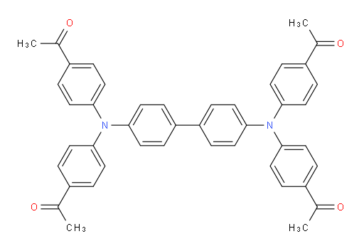 1,1',1'',1'''-(([1,1'-biphenyl]-4,4'-diylbis(azanetriyl))tetrakis(benzene-4,1-diyl))tetraethanone