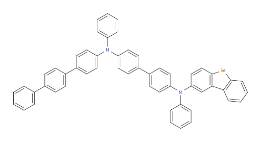 N4-([1,1':4',1''-terphenyl]-4-yl)-N4'-(dibenzo[b,d]selenophen-2-yl)-N4,N4'-diphenyl-[1,1'-biphenyl]-4,4'-diamine