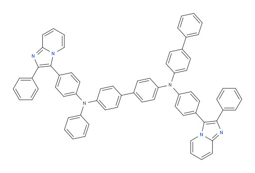 N4-([1,1'-biphenyl]-4-yl)-N4'-phenyl-N4,N4'-bis(4-(2-phenylimidazo[1,2-a]pyridin-3-yl)phenyl)-[1,1'-biphenyl]-4,4'-diamine
