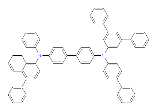 N4-([1,1'-biphenyl]-4-yl)-N4-([1,1':3',1''-terphenyl]-5'-yl)-N4'-phenyl-N4'-(4-phenylnaphthalen-1-yl)-[1,1'-biphenyl]-4,4'-diamine