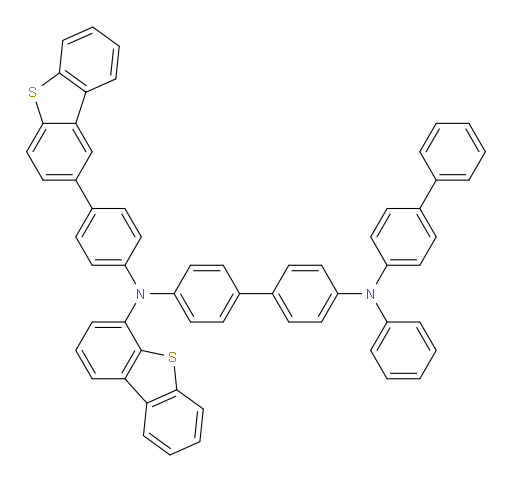 N4-([1,1'-biphenyl]-4-yl)-N4'-(4-(dibenzo[b,d]thiophen-2-yl)phenyl)-N4'-(dibenzo[b,d]thiophen-4-yl)-N4-phenyl-[1,1'-biphenyl]-4,4'-diamine