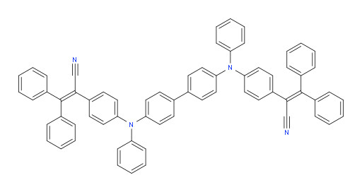 2,2'-(([1,1'-biphenyl]-4,4'-diylbis(phenylazanediyl))bis(4,1-phenylene))bis(3,3-diphenylacrylonitrile)