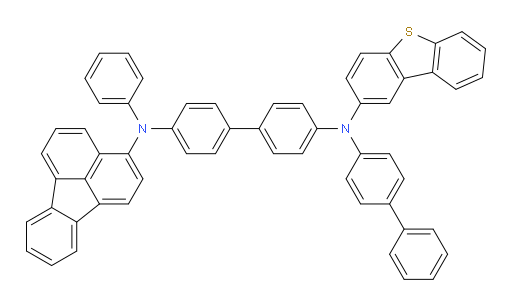N4-([1,1'-biphenyl]-4-yl)-N4-(dibenzo[b,d]thiophen-2-yl)-N4'-(fluoranthen-3-yl)-N4'-phenyl-[1,1'-biphenyl]-4,4'-diamine