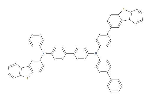 N4-([1,1'-biphenyl]-4-yl)-N4'-(dibenzo[b,d]thiophen-2-yl)-N4-(4-(dibenzo[b,d]thiophen-2-yl)phenyl)-N4'-phenyl-[1,1'-biphenyl]-4,4'-diamine
