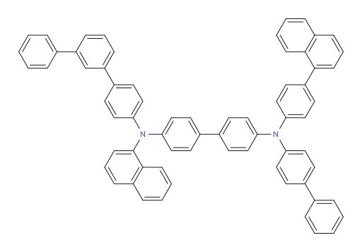 N4-([1,1'-biphenyl]-4-yl)-N4'-([1,1':3',1''-terphenyl]-4-yl)-N4'-(naphthalen-1-yl)-N4-(4-(naphthalen-1-yl)phenyl)-[1,1'-biphenyl]-4,4'-diamine