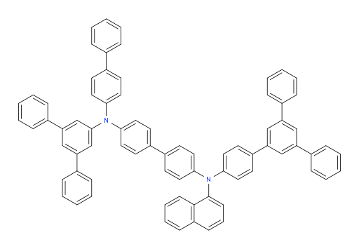N4-([1,1'-biphenyl]-4-yl)-N4-([1,1':3',1''-terphenyl]-5'-yl)-N4'-(naphthalen-1-yl)-N4'-(5'-phenyl-[1,1':3',1''-terphenyl]-4-yl)-[1,1'-biphenyl]-4,4'-diamine
