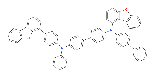 N4-([1,1'-biphenyl]-4-yl)-N4-(dibenzo[b,d]furan-1-yl)-N4'-(4-(dibenzo[b,d]thiophen-4-yl)phenyl)-N4'-phenyl-[1,1'-biphenyl]-4,4'-diamine