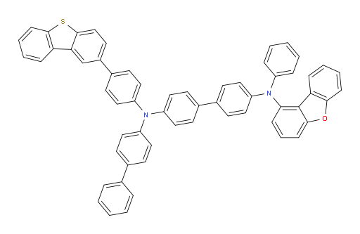 N4-([1,1'-biphenyl]-4-yl)-N4'-(dibenzo[b,d]furan-1-yl)-N4-(4-(dibenzo[b,d]thiophen-2-yl)phenyl)-N4'-phenyl-[1,1'-biphenyl]-4,4'-diamine