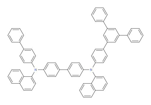 N4-([1,1'-biphenyl]-4-yl)-N4,N4'-di(naphthalen-1-yl)-N4'-(5'-phenyl-[1,1':3',1''-terphenyl]-4-yl)-[1,1'-biphenyl]-4,4'-diamine