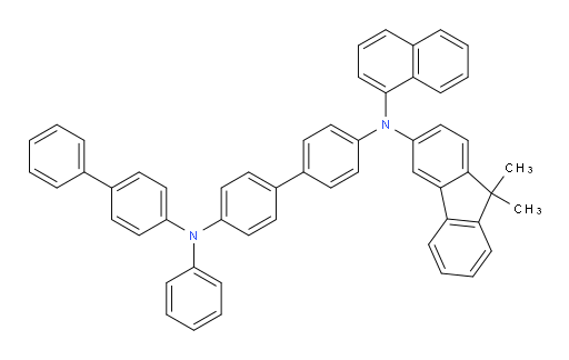 N4-([1,1'-biphenyl]-4-yl)-N4'-(9,9-dimethyl-9H-fluoren-3-yl)-N4'-(naphthalen-1-yl)-N4-phenyl-[1,1'-biphenyl]-4,4'-diamine