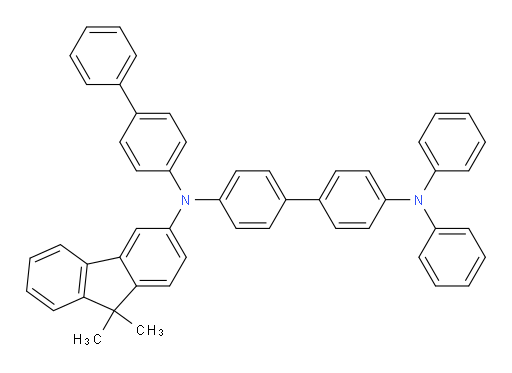 N4-([1,1'-biphenyl]-4-yl)-N4-(9,9-dimethyl-9H-fluoren-3-yl)-N4',N4'-diphenyl-[1,1'-biphenyl]-4,4'-diamine