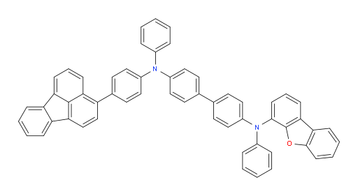 N4-(dibenzo[b,d]furan-4-yl)-N4'-(4-(fluoranthen-3-yl)phenyl)-N4,N4'-diphenyl-[1,1'-biphenyl]-4,4'-diamine