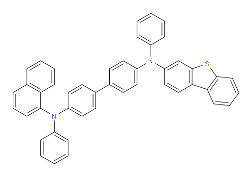 N4-(dibenzo[b,d]thiophen-3-yl)-N4'-(naphthalen-1-yl)-N4,N4'-diphenyl-[1,1'-biphenyl]-4,4'-diamine
