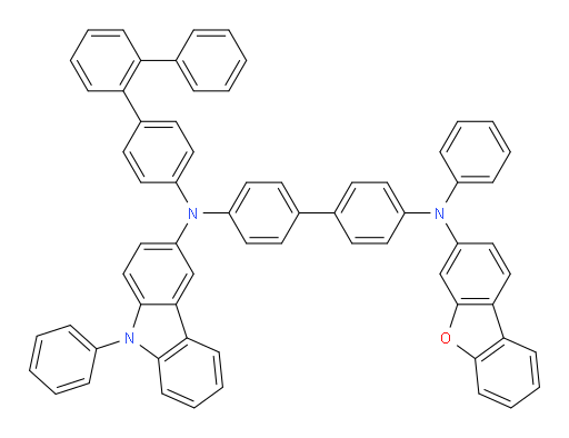 N4-([1,1':2',1''-terphenyl]-4-yl)-N4'-(dibenzo[b,d]furan-3-yl)-N4'-phenyl-N4-(9-phenyl-9H-carbazol-3-yl)-[1,1'-biphenyl]-4,4'-diamine