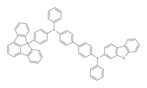 N4-(4-(7bH-indeno[1,2,3-jk]fluoren-7b-yl)phenyl)-N4'-(dibenzo[b,d]furan-3-yl)-N4,N4'-diphenyl-[1,1'-biphenyl]-4,4'-diamine