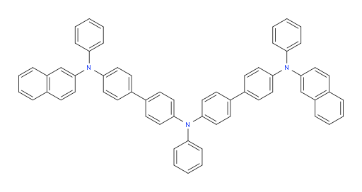 N4-(naphthalen-2-yl)-N4'-(4'-(naphthalen-2-yl(phenyl)amino)-[1,1'-biphenyl]-4-yl)-N4,N4'-diphenyl-[1,1'-biphenyl]-4,4'-diamine